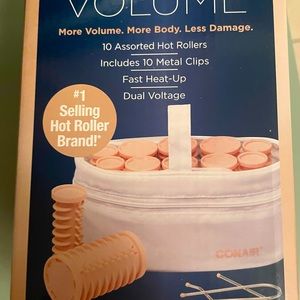 Conair Double Ceramic Hot Rollers, Perfect for On-The-Go Styling HS10XN.